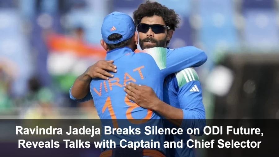 Ravindra Jadeja Breaks Silence on ODI Future, Reveals Talks with Captain and Chief Selector