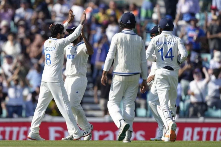 Sir Jadeja's magic shown at the Oval, leaving the Indian legend behind after taking two wickets