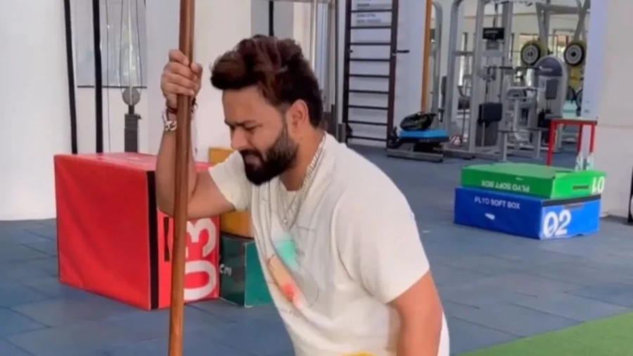 Rishabh Pant started climbing the 'ladders' of fitness, fans will be happy to watch the video