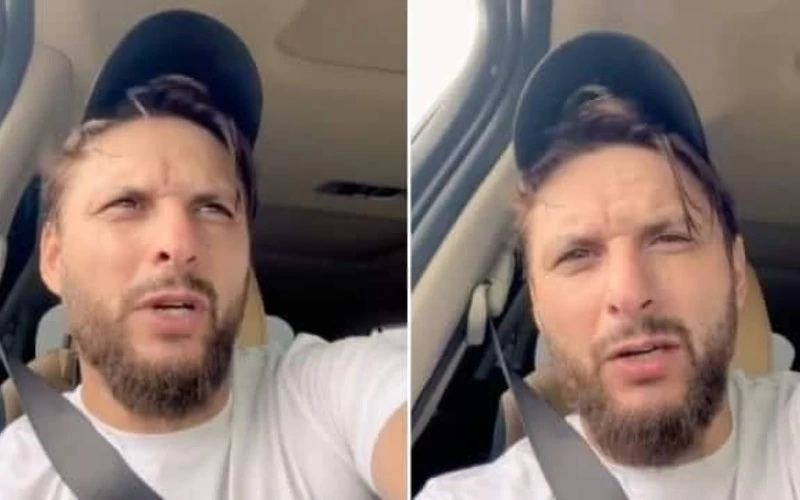 Why did Afridi say on Rizwan's form - 'If you become a human child...'