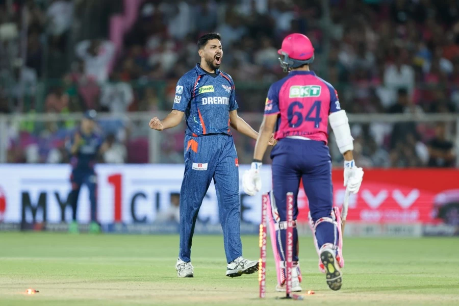 Lucknow defeated Rajasthan by two runs, Avesh took 3 wickets