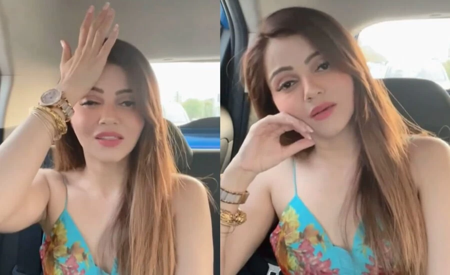 Rubina Dilaik made fun video on Mumbai traffic jam