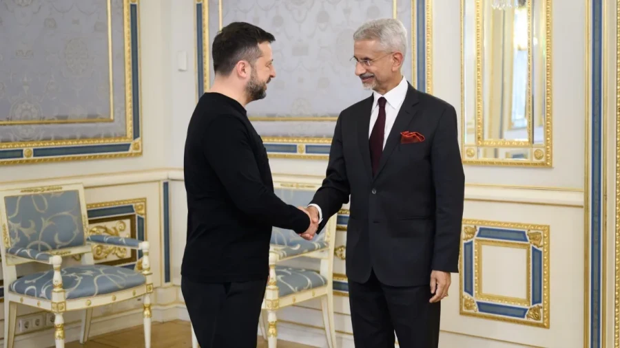 S. Jaishankar Meets Zelenskyy: India's Resolve to End War Praised in Kyiv