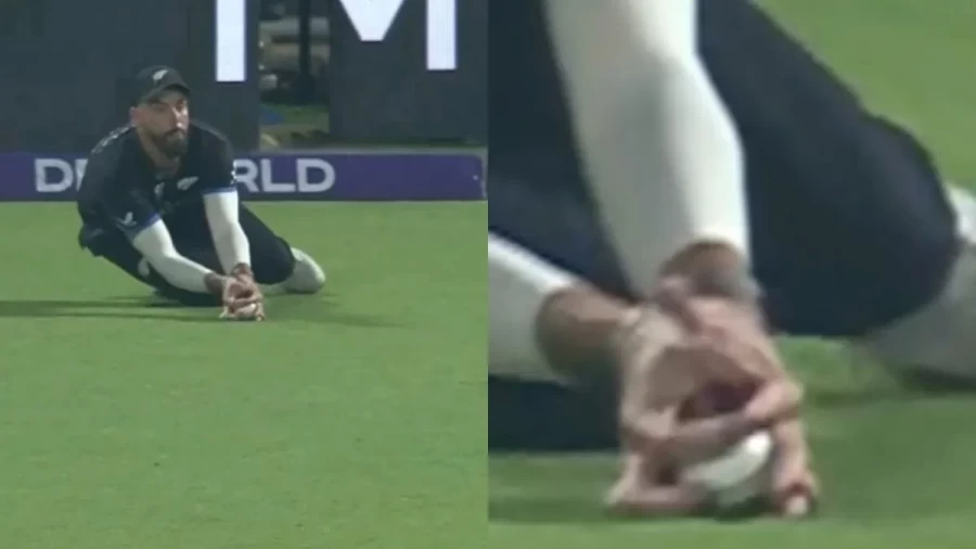 टी20 वर्ल्ड कप सेमीफाइनल: एडन मारक्रम के कैच पर विवाद, न्यूजीलैंड बनाम दक्षिण अफ्रीका