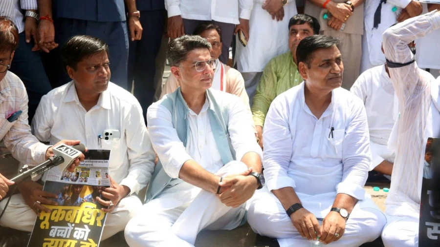Sachin Pilot Slams Rajasthan Government Over Dilapidated Schools, Demands Education Minister Resignation