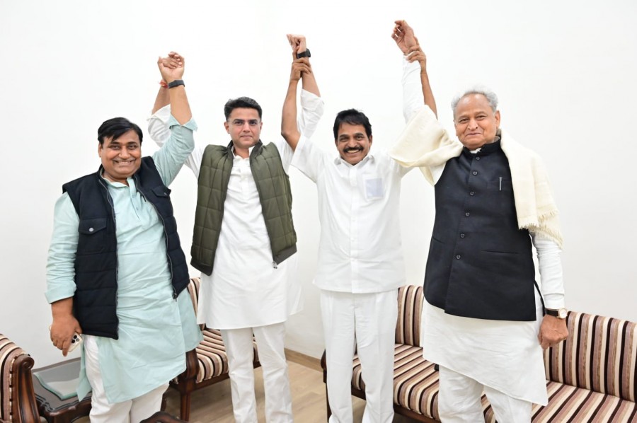 Ashok Gehlot Vs Sachin Pilot 'We are united' Ashok Gehlot, Sachin