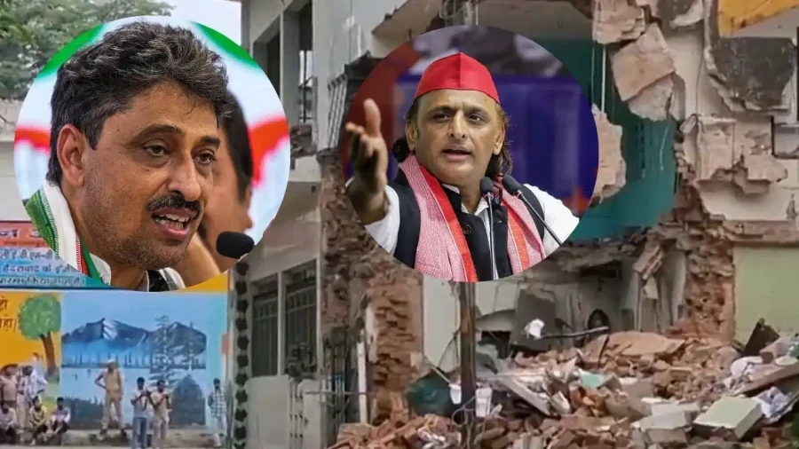 Saharanpur Mosque Demolition: Akhilesh Yadav and Imran Masood Slam Administration Action