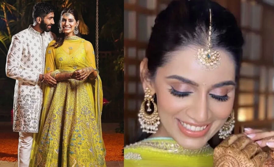 संजना गणेशन की मेंहदी में दिखी क्रिकेट की दीवानगी, जानिए क्या है खास - देखें PHOTOS