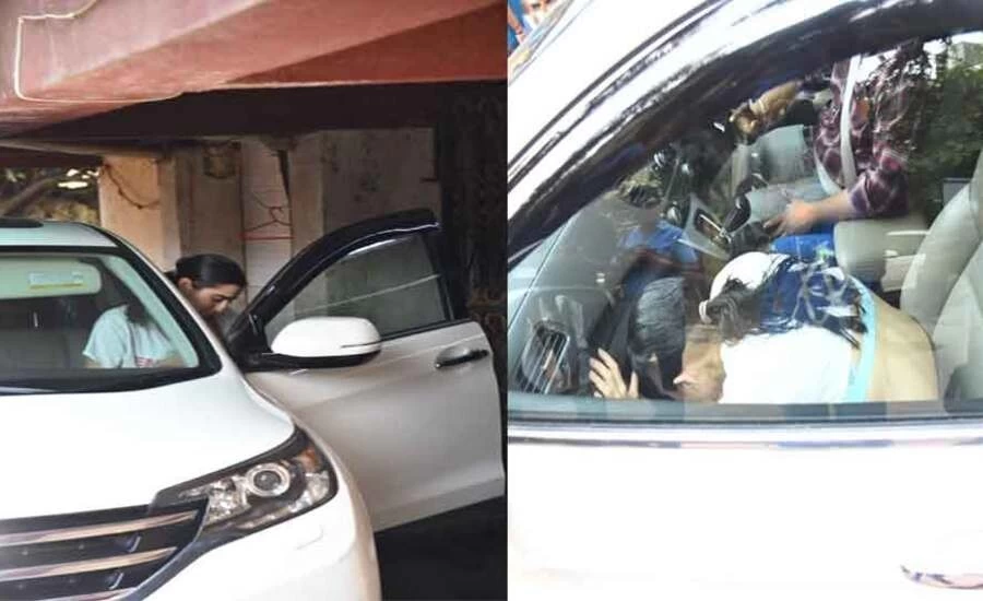 Sara Ali Khan hides her face from paparazzi after gym session