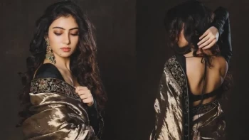 Sara Arjun Stuns in Saree at Euphoria Premiere, Fans Praise Elegant Look