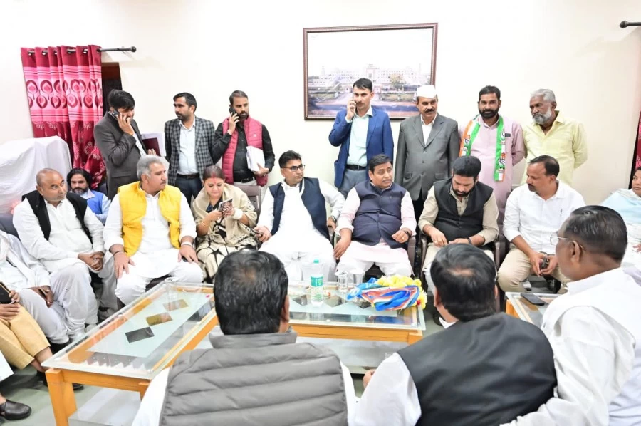 Chief Minister Ashok Gehlot's public meeting in Sardarshahar tomorrow, for the second time in 15 days