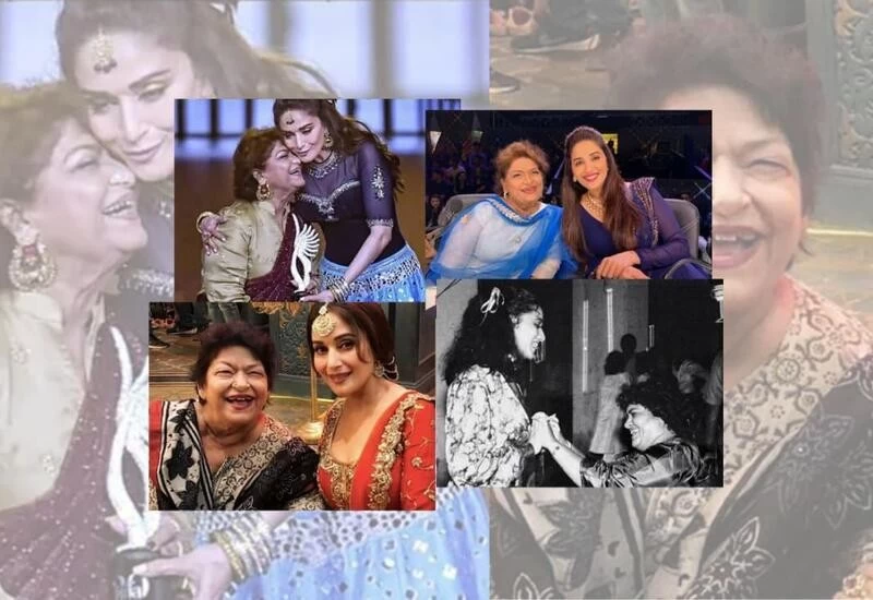 Devastated & at utter loss of words: Madhuri on Saroj Khan's death