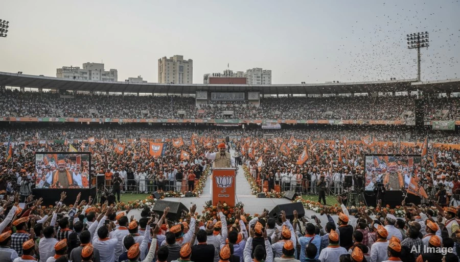 सतारा जिला परिषद चुनाव: बहुमत के बिना बीजेपी की जीत, भारी हंगामा