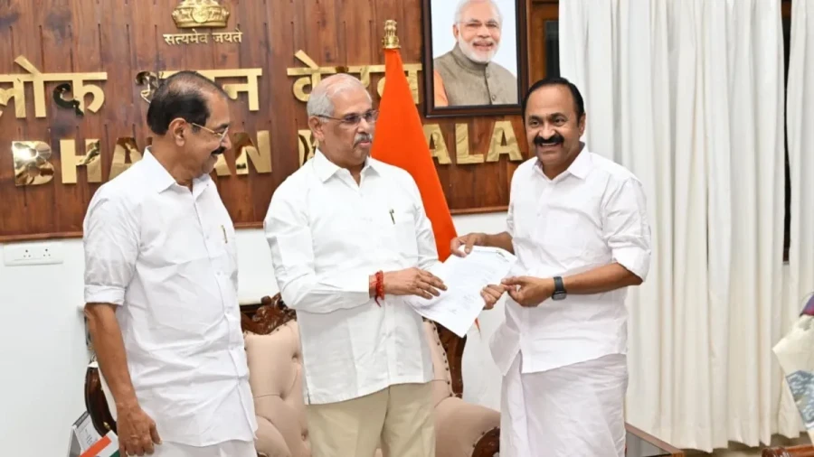 वीडी सतीशन कल सुबह 10 बजे लेंगे मुख्यमंत्री पद की शपथ, राज्यपाल को सौंपी मंत्रियों की सूची