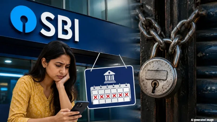 SBI ग्राहकों के लिए बड़ा अलर्ट, कल से लगातार 6 दिन बंद रहेंगे बैंक, जानें पूरी वजह