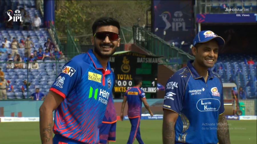 Delhi Capitals Opt to Bowl, Suryakumar Yadav Leads Mumbai Indians