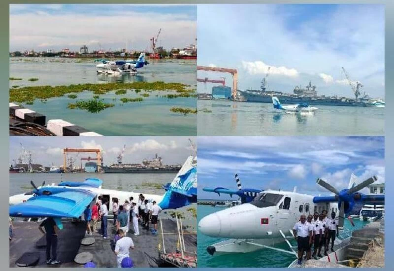 Seaplane for flights between Sabarmati Riverfront, Statue of Unity arrives in India