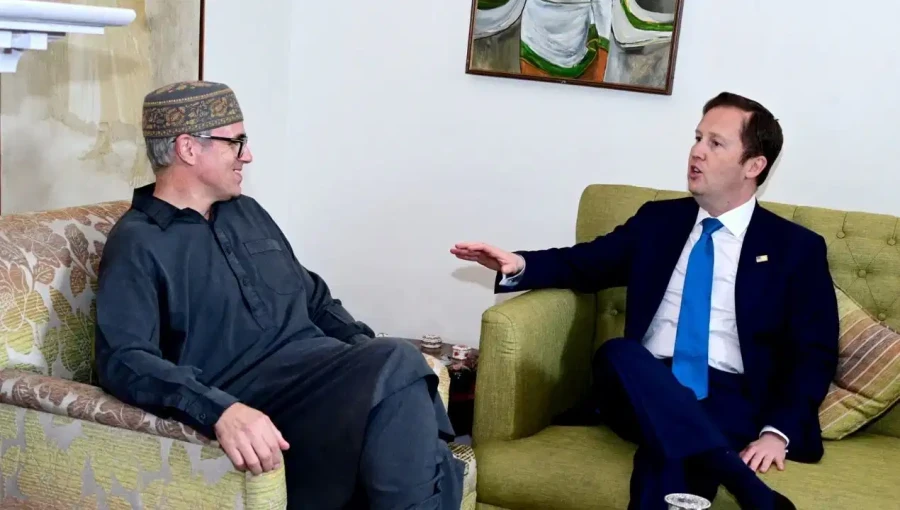 US Ambassador Sergio Gor Meets CM Omar Abdullah, Affirms J&K as Integral Part of India