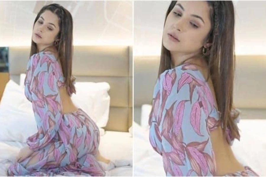 Shahnaz Gill's ravishing style once again wreaked havoc, fans went crazy, pictures went viral