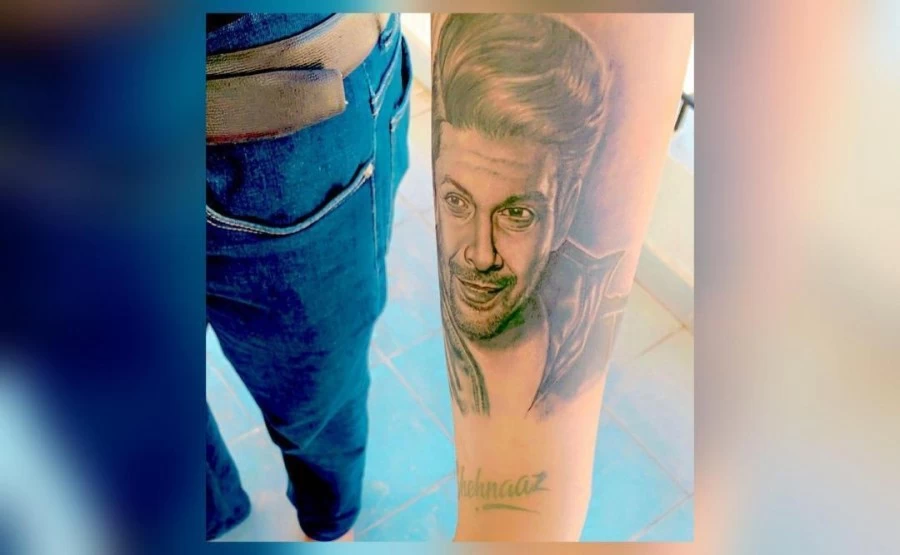 Shehnaaz's brother gets Sidharth Shukla's face tattooed on his arm, shares pic