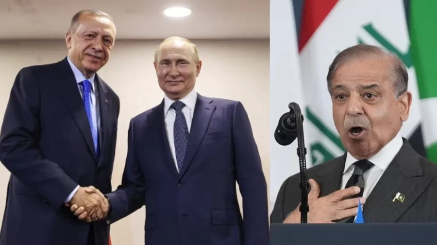 Pakistani PM Shehbaz Sharif Forcibly Enters Putin's Meeting, Russian President Made Him Wait 40 Minutes