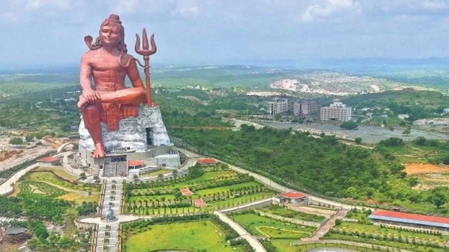 The world's tallest Shiva statue, inside which the whole village will settle, will be inaugurated today