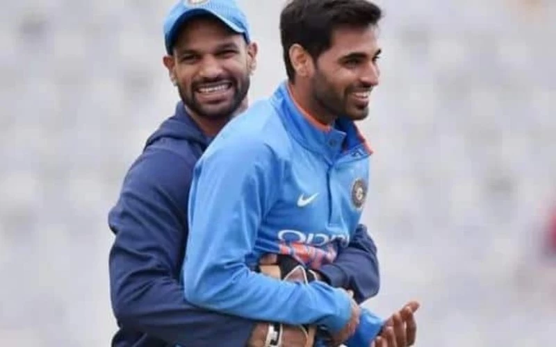 Shikhar Dhawan Bhuvneshwar Kumar engage in PlayStation battle before Sri Lanka tour bcci