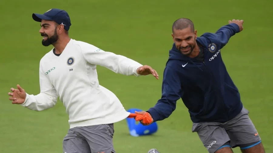 I will miss your smile... Virat gets emotional on Dhawan's retirement