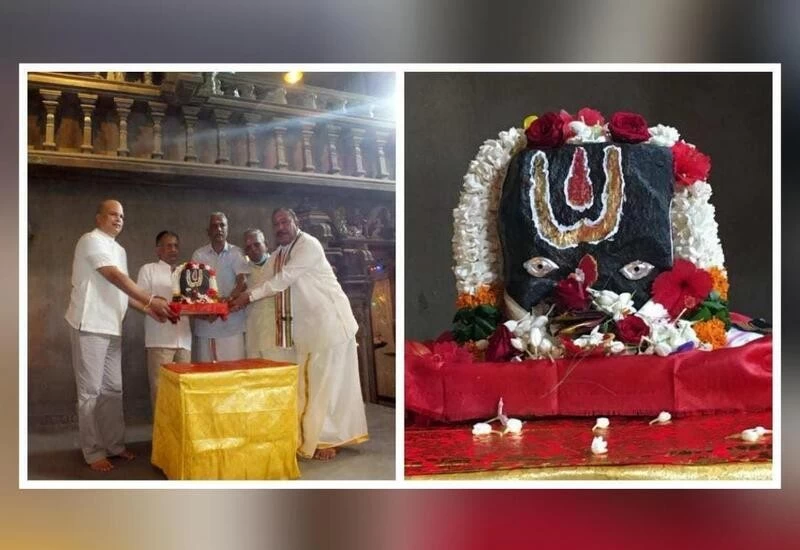 Stone from Sita temple in Sri Lanka sent for Ram Temple; pics released