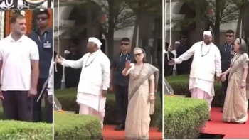 सोनिया गांधी पर वंदे मातरम् रोकने का आरोप: कांग्रेस ने दी सफाई, बताया नए कानून का पालन