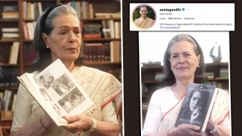 Sonia Gandhi Makes Instagram Debut, Shares First Glimpse of Her Autobiography