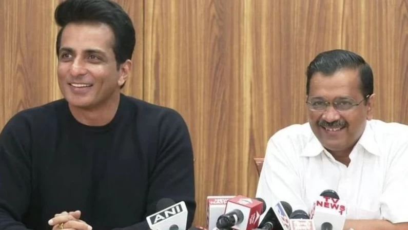 सोनू सूद के परिसर में आयकर अधिकारी, आम आदमी पार्टी का आरोप- डराने की कोशिश