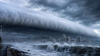 Massive 10000 km Cloud Band Stretches From India To South Korea