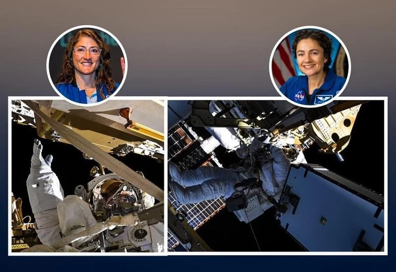 US astronauts share their pics from NASA's 1st all-female spacewalk