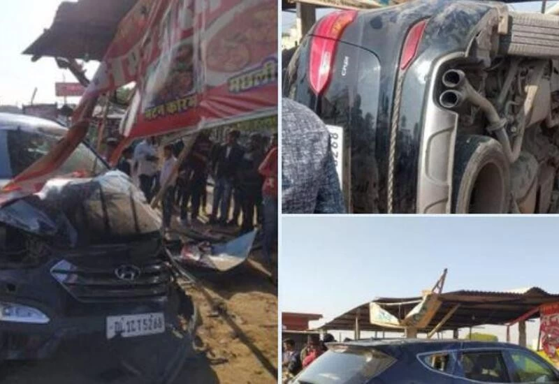 पूर्व भारतीय कप्तान मोहम्मद अजहरुद्दीन की कार ढाबे में जा घुसी, बचे बाल-बाल