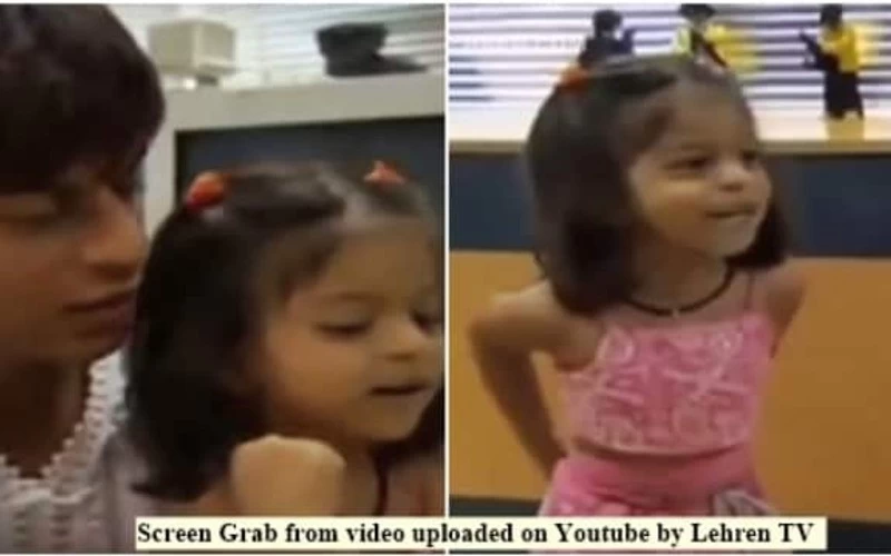 जब नन्ही सुहाना ने की गौरी की एक्टिंग, चिल्लाकर कहा- 'शाहरुख खाना खाओ'