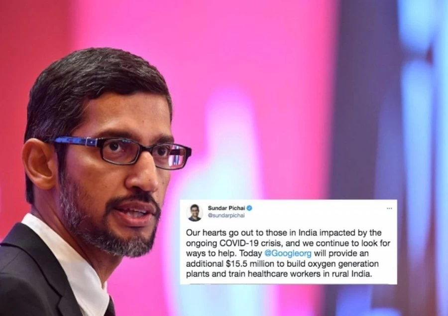 Our hearts go out: Pichai as Google announces ₹113-cr COVID grant for India