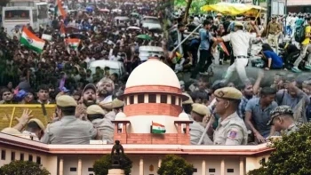 CJP प्रोटेस्ट में 14 साल की लड़की पर FIR पर सुप्रीम कोर्ट सख्त, UP और दिल्ली सरकार को नोटिस