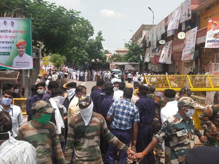 सुरक्षा व्यवस्था रही चाक चौबंद