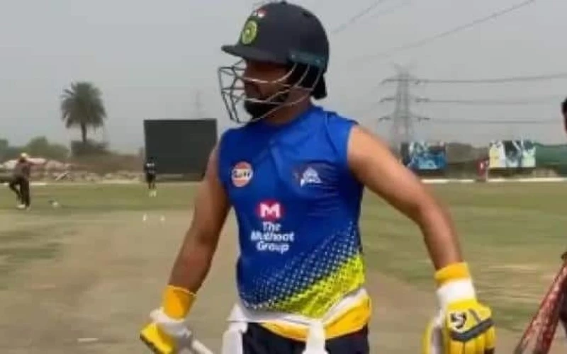 आईपीएल की तैयारी में जुटे सुरेश रैना, बैटिंग प्रैक्टिस करते आए नजर - देखें VIDEO