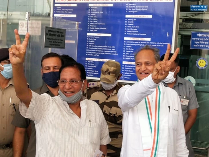 अशोक गहलोत खेमे के 95 विधायक जयपुर से जैसलमेर शिफ्ट