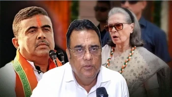 Vande Mataram Controversy: Bankim Chandra's Descendant Writes To Sonia Gandhi, Suvendu Adhikari Slams Congress