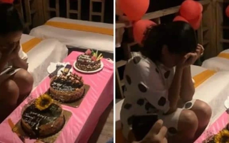 Swara bhasker family gives her birthday surprise actress became emotional and cried