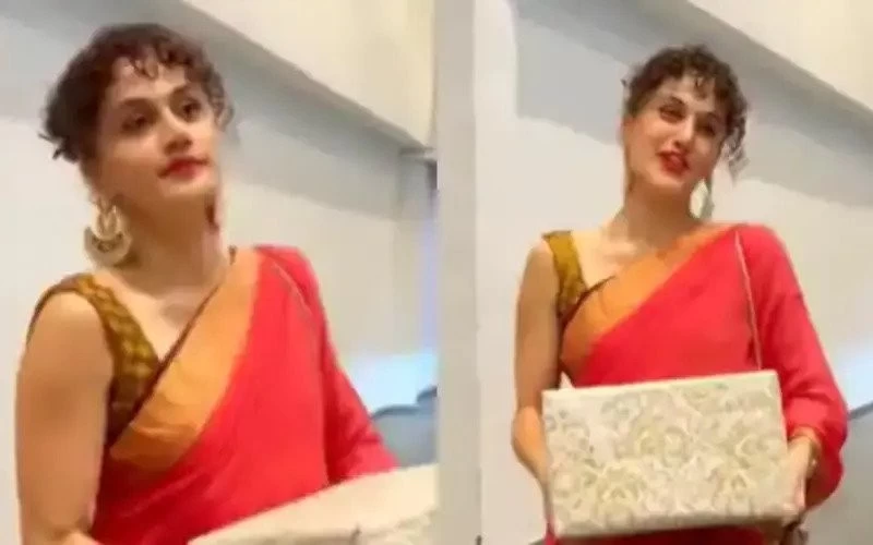 Taapsee Pannu responded when Paparazzi said aaj chillana mat