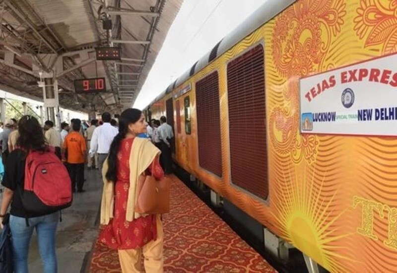 India's first private train posts profit in first month
