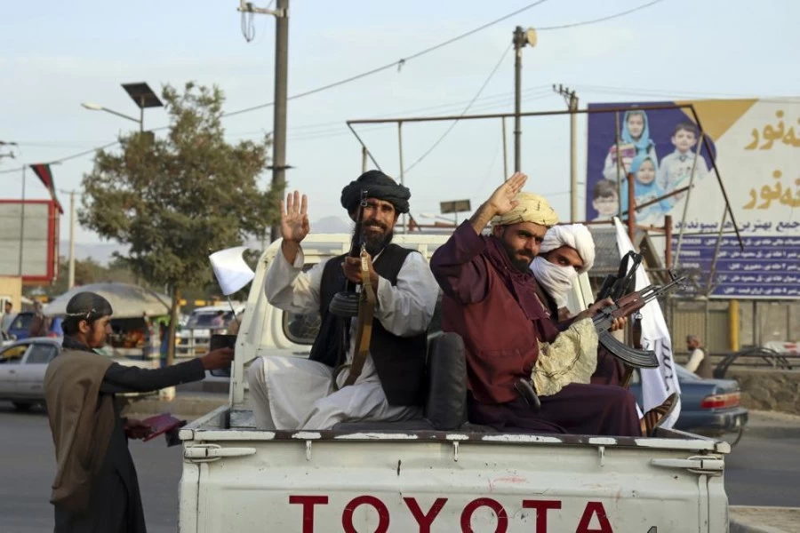 Taliban light fireworks, announce 'full independence' as US troops leave