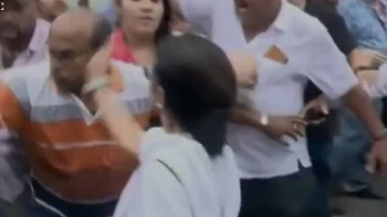 Mamata Banerjee Slaps TMC Worker: Viral Video Sparks Outrage During Kolkata Protest