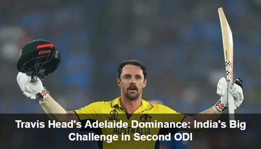 Travis Head's Adelaide Dominance: India's Big Challenge in Second ODI