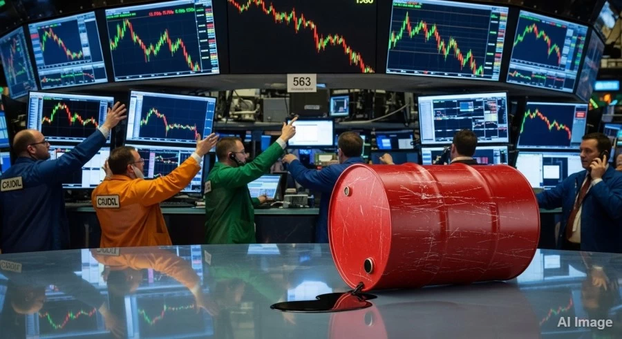 ट्रंप के ऐलान से कच्चे तेल पर 'कहर', वेनेजुएला से 50 मिलियन बैरल तेल आने की खबर से गिरी कीमतें