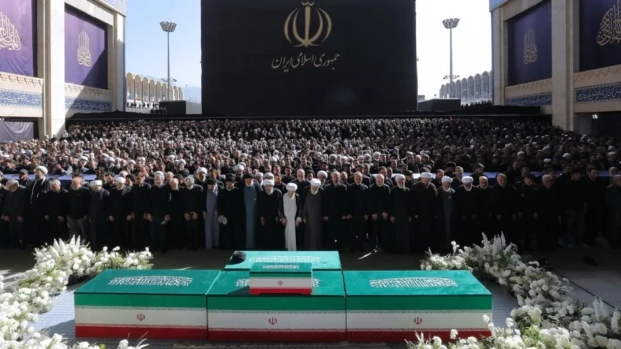 Mojtaba Khamenei Missing as Top Iranian Leaders Gather for Khamenei's Funeral